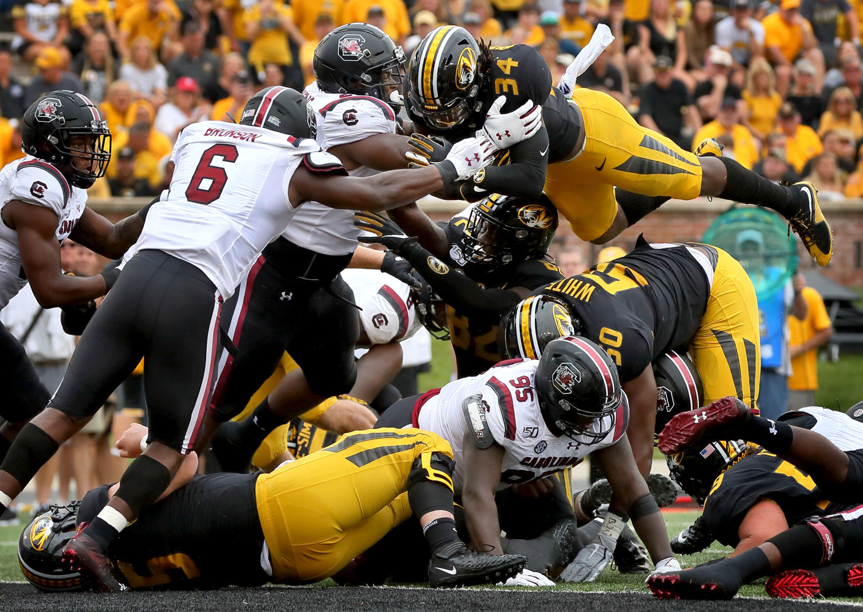 University South Carolina vs University of Missouri